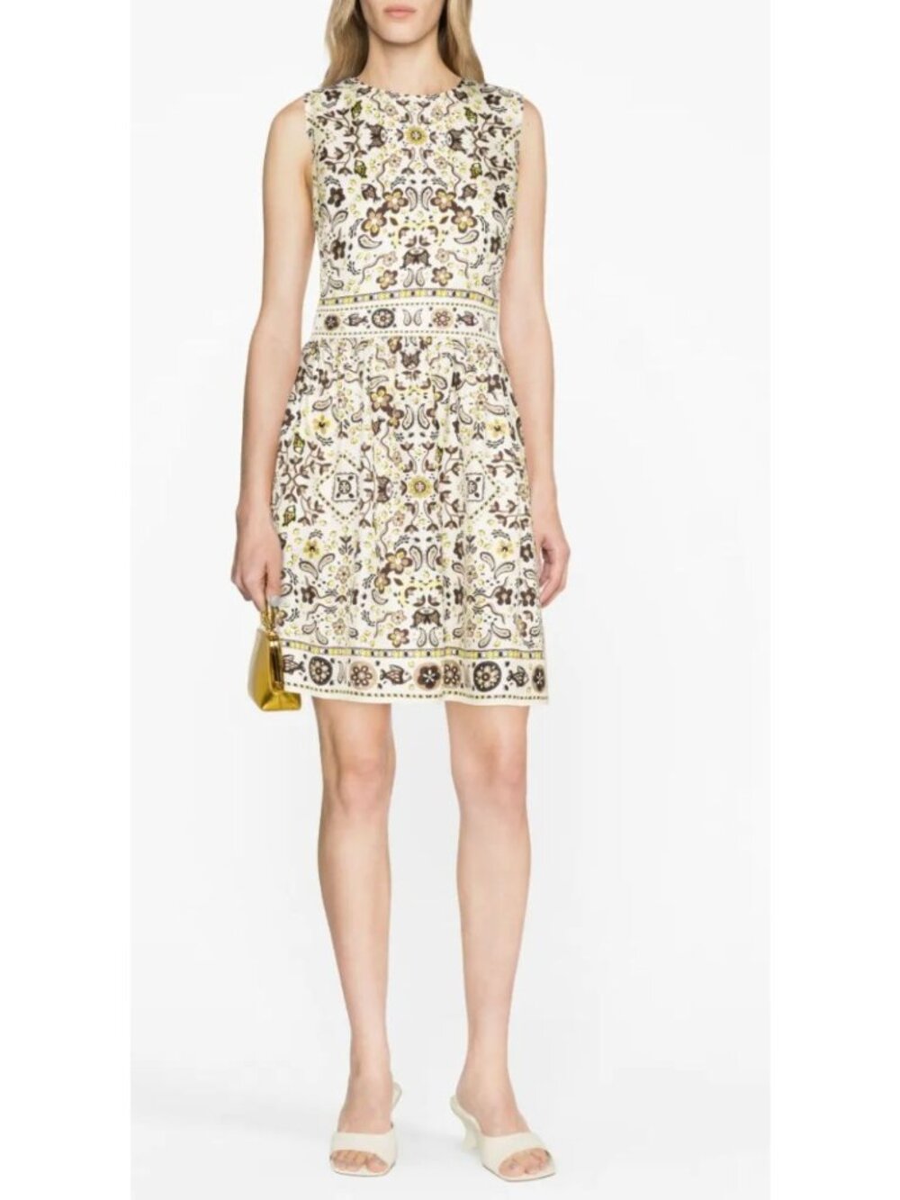 Tory Burch Pisces Dream Print Silk Mini Dress Size 6